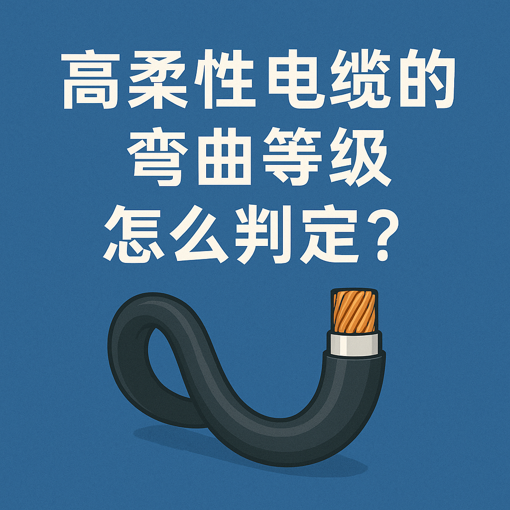 高柔性电缆的弯曲等级怎么判定？