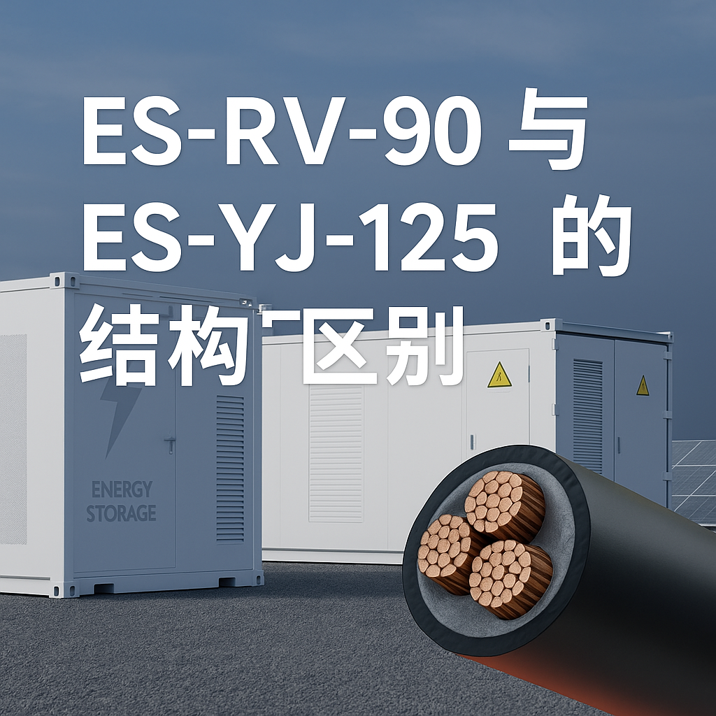 ES-RV-90 和 ES-YJ-125 的结构有什么区别？