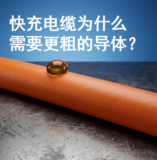 快充电缆为什么必要更粗的导体？揭秘新能源汽车充电的“热”知识